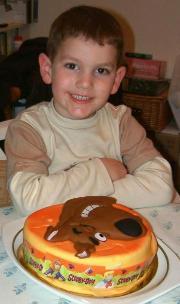 Alex &amp; birthday cake