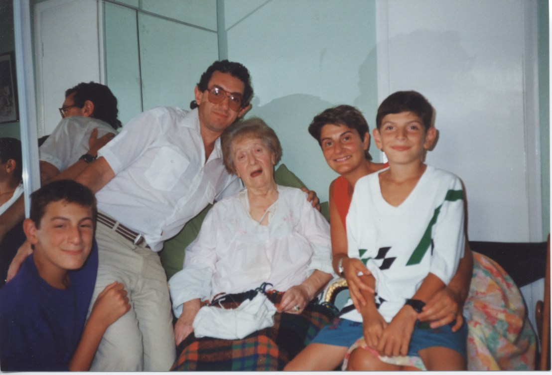 This image has an empty alt attribute; its file name is grandma-visited-by-her-family-just-back-from-israel.jpg